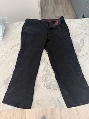 Trend by Maxman Black Dress Pants 38R Drop 6 Tailored Suit Pants